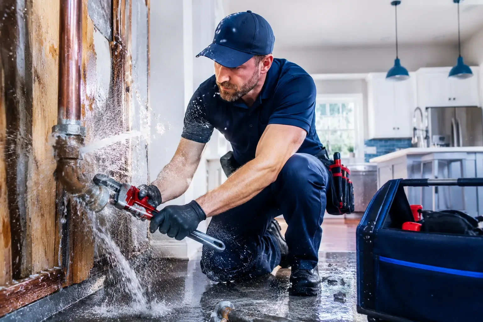 Local emergency pipe repair professionals in Calhoun City, MS